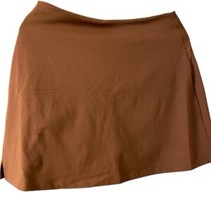 NWOT Girlfriend collective sport skirt - earth xl women’s